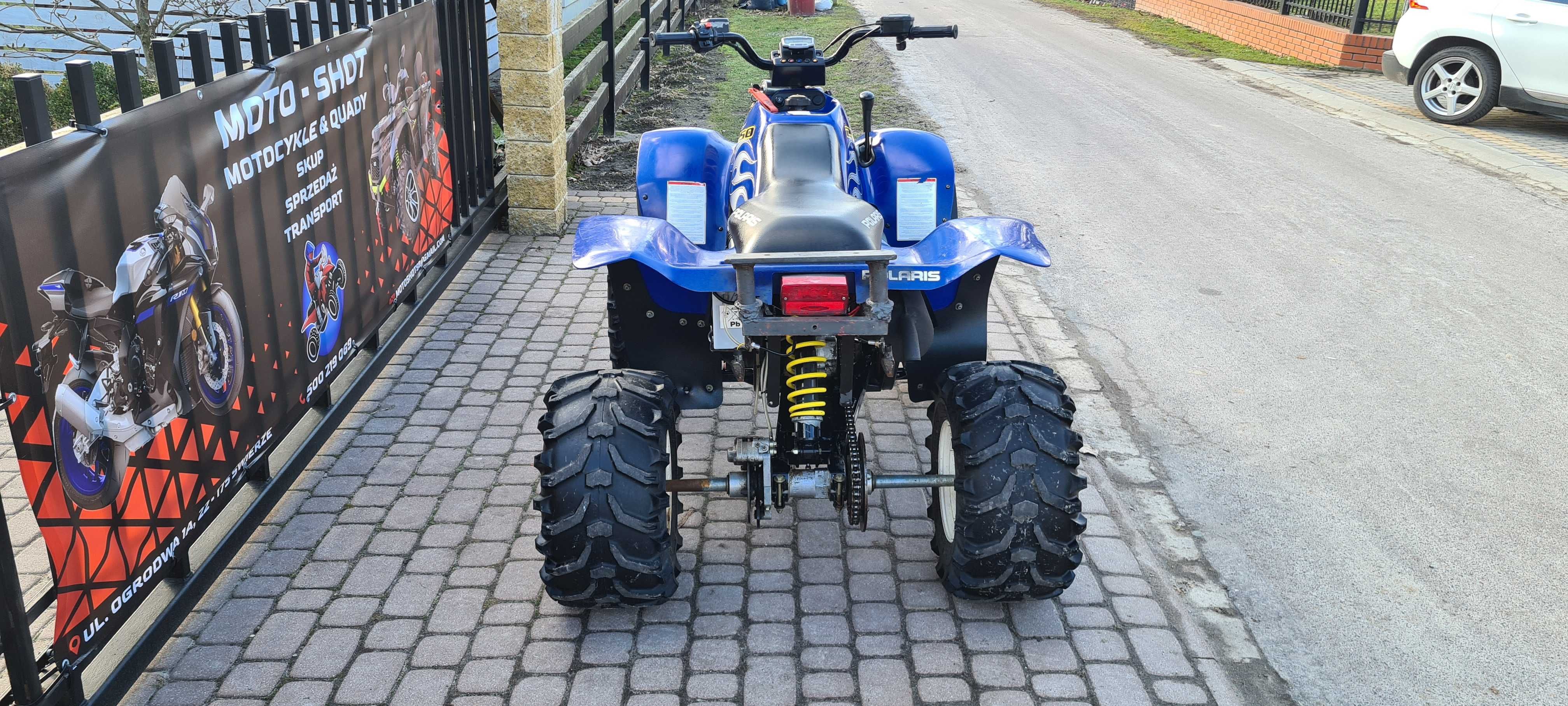 Quad Polaris Trail Blazer 250 2T!MZ 2006r!Homologacja L7E 15Kw!Niemcy!