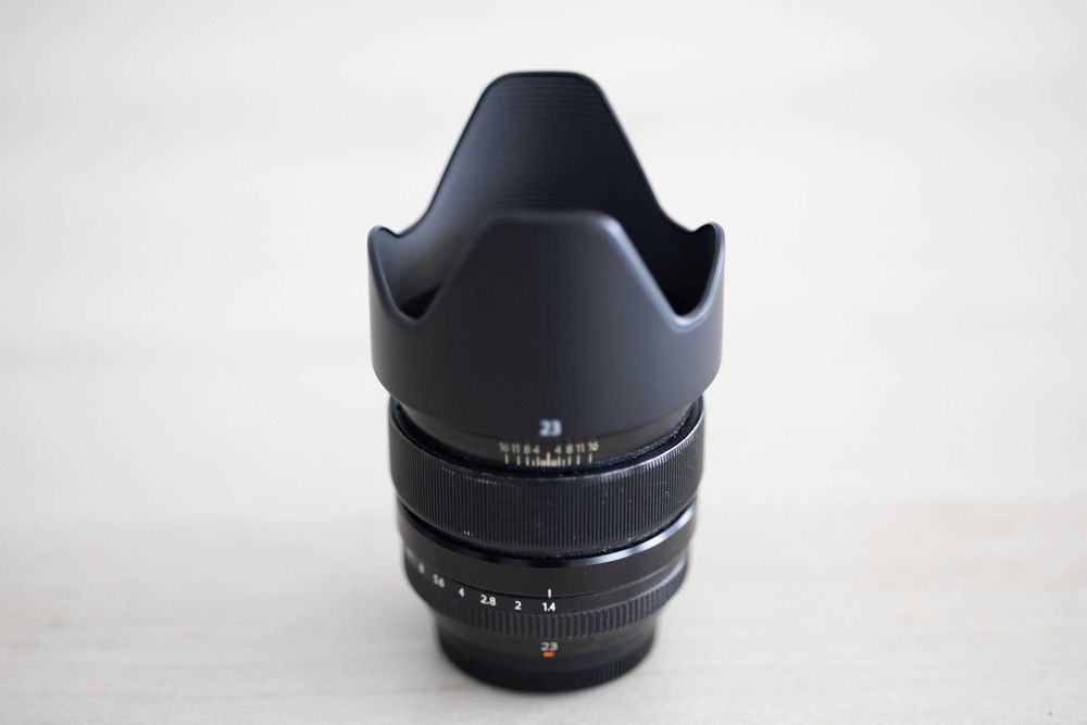 objetiva fujifilm 23mm 1.4