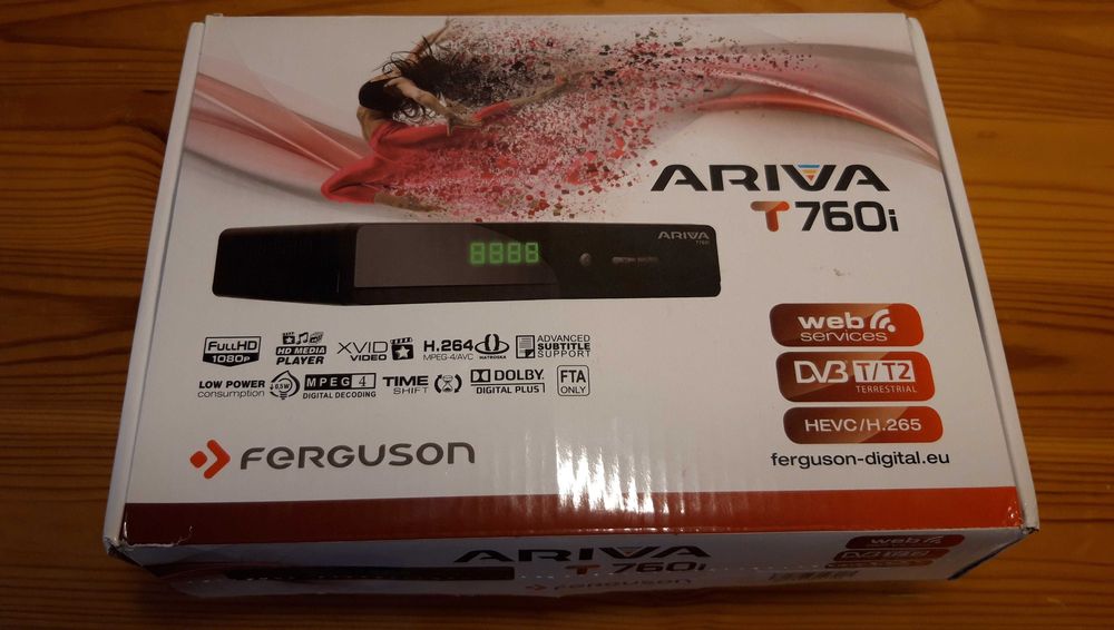 Dekoder DVB-T2 Ferguson Ariva T760i