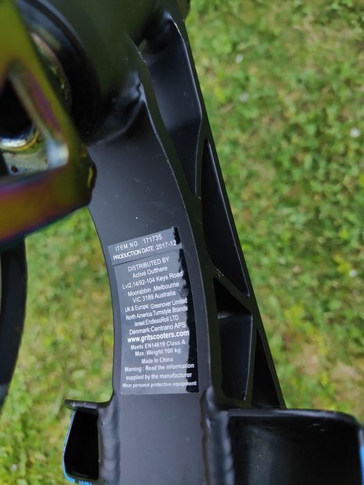 Profesjonalna hulajnoga Grit Scooter Elite