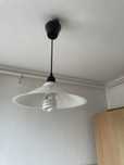 Lampa kuchenna wisząca z żarówką
