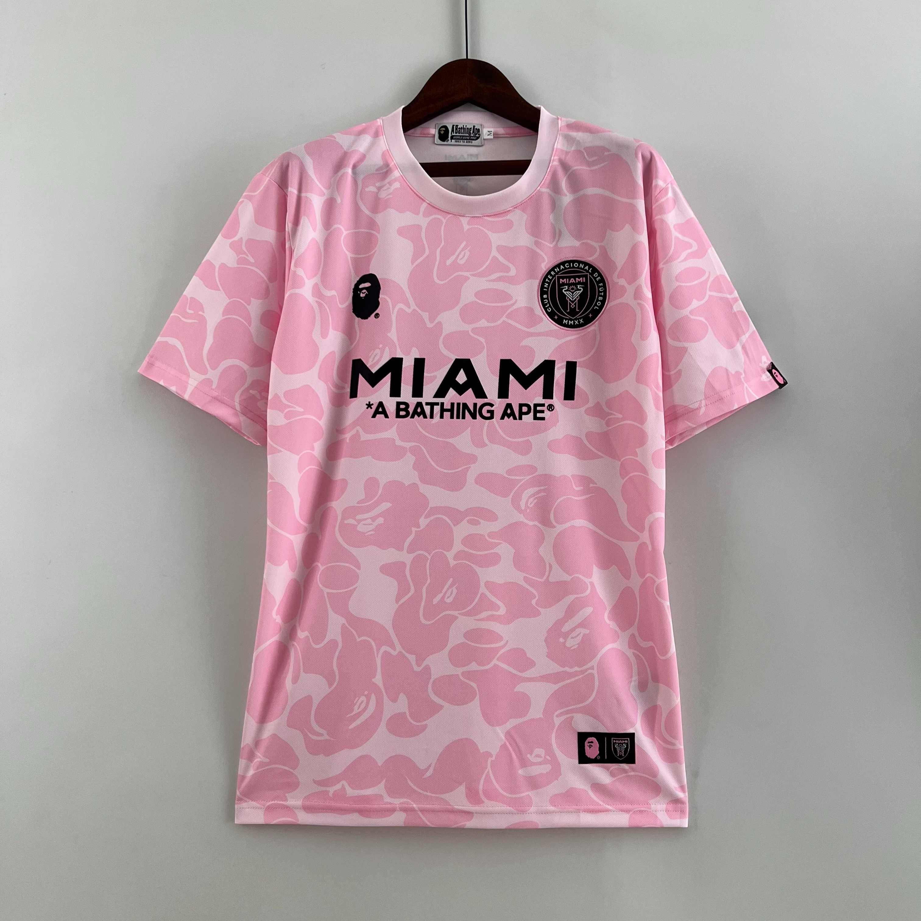 Футболка Бейп Bape A Bathing Ape inter miami маямі мессі messi mls млс