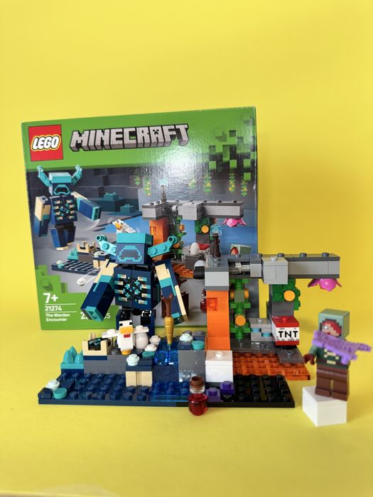 конструктор LEGO Minecraft Зустріч із Боронителем (21274)