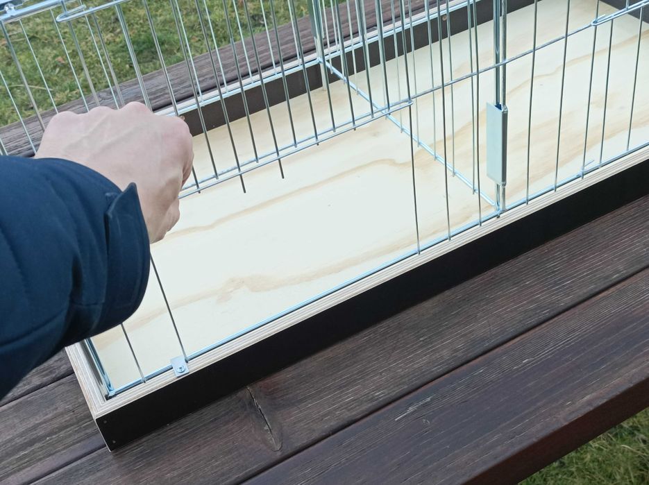 Klatka wystawowa transportowa dla gołębi 40x40x80cm SUPER JAKOŚĆ!