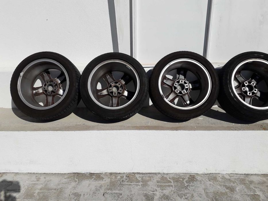Jantes 17 originais Mercedes-Benz + Pneus W210 / W211