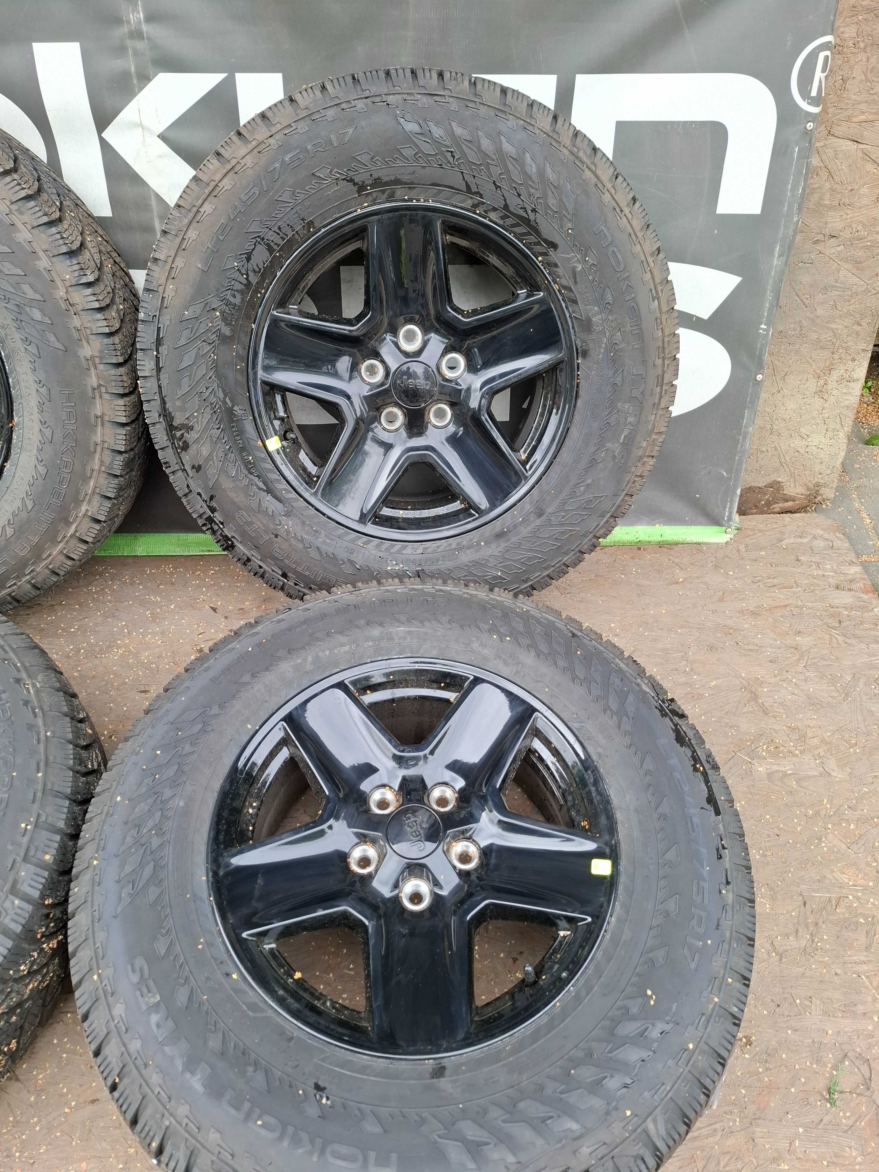 Felgi aluminiowe ! JEEP WRANGLER 17 CALI ! NOWE MONTAŻ ! TMPS !