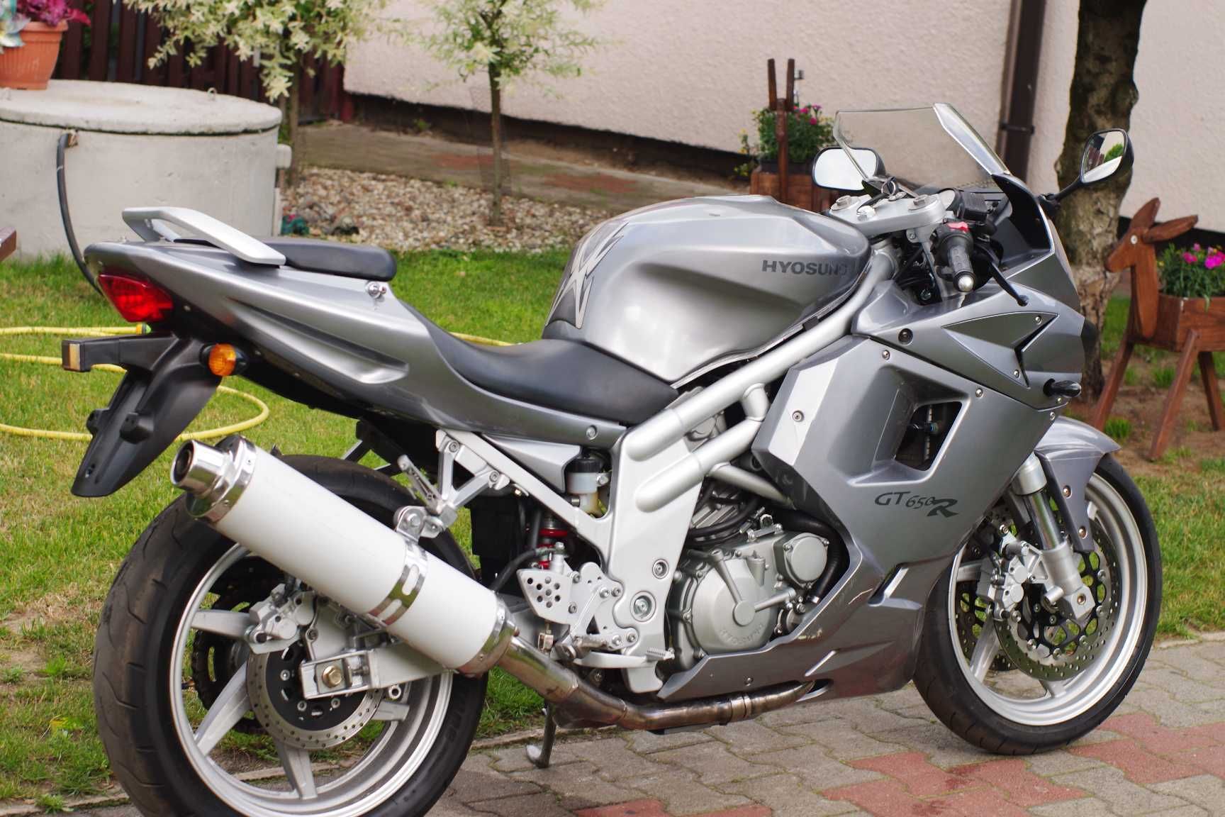 Hyosung gt650r 2008rok gt 650 NIEMCY BEZWYPADEK sv raty kredyt