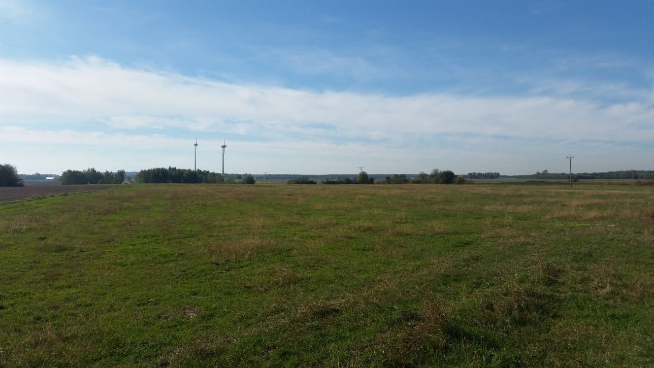 Działka Postróże 4,5 H Siedliskowo-rolna  54km od Wawy