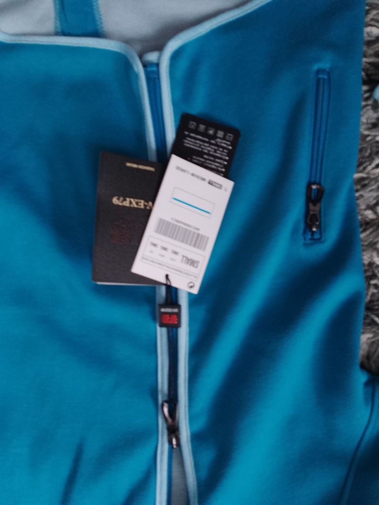 Bluza asymetryczna z kapturem
