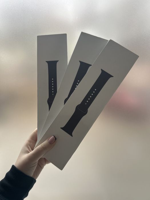 Нові ремінці для Apple Watch Dark Cherry Sport Band