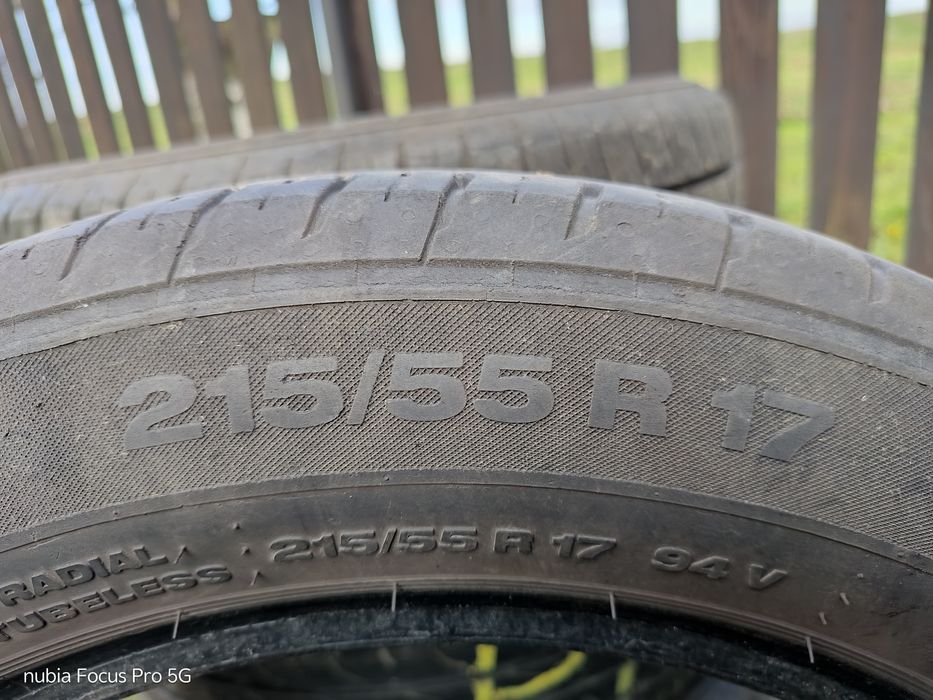 Opony letnie 215/55 R17 Continental