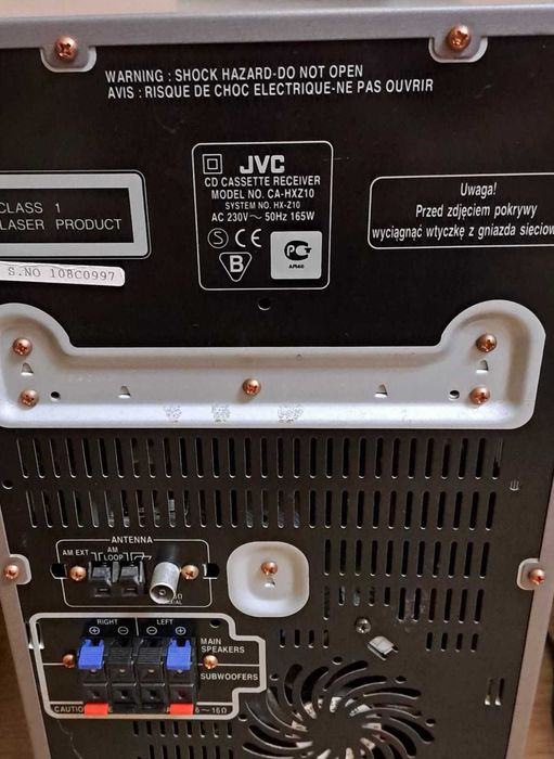 Музичний центр акустична система сабвуфер Kenwood Jvc