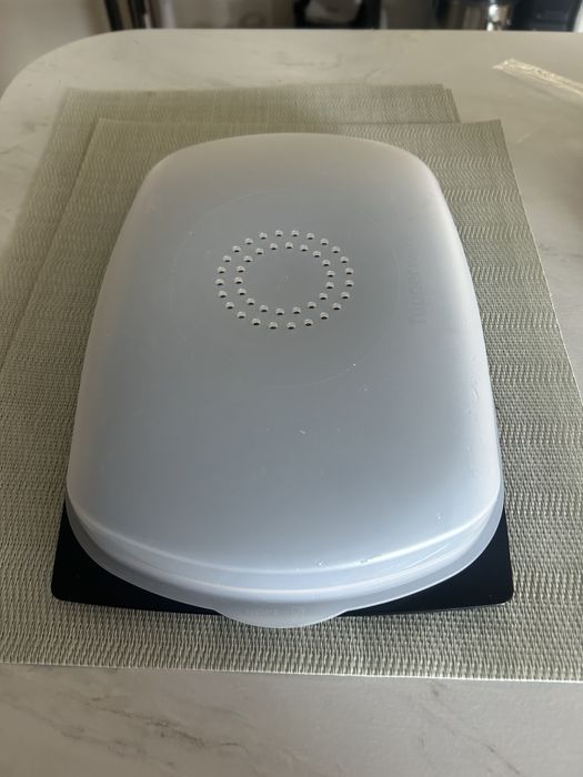 Copo tupperware coral queijeira ralador