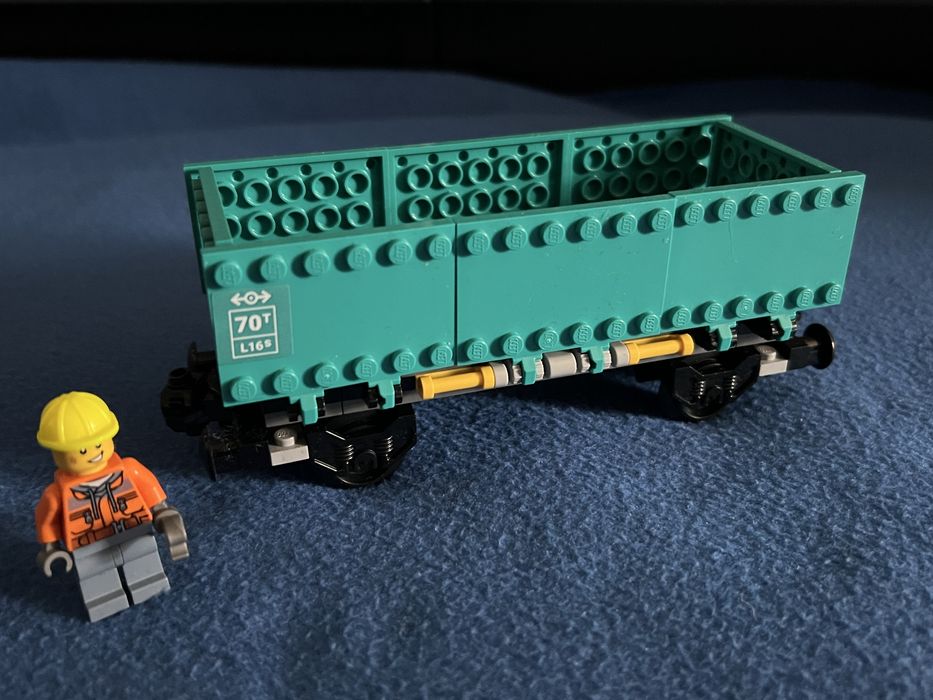 Lego City kolejka, pociąg SAM wagon towarowy 60336