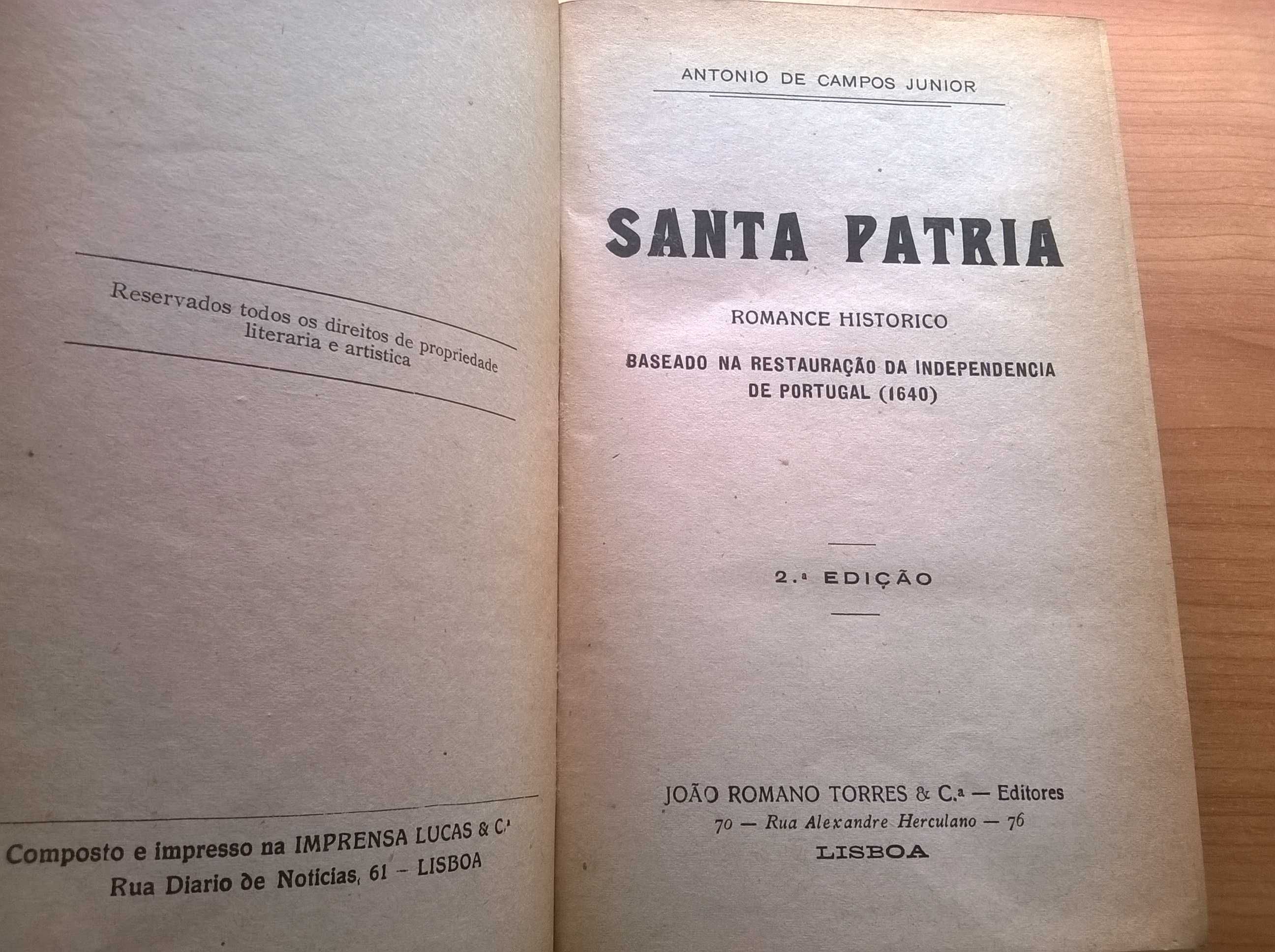 Santa Pátria (2.ª ed.) - António de Campos Júnior