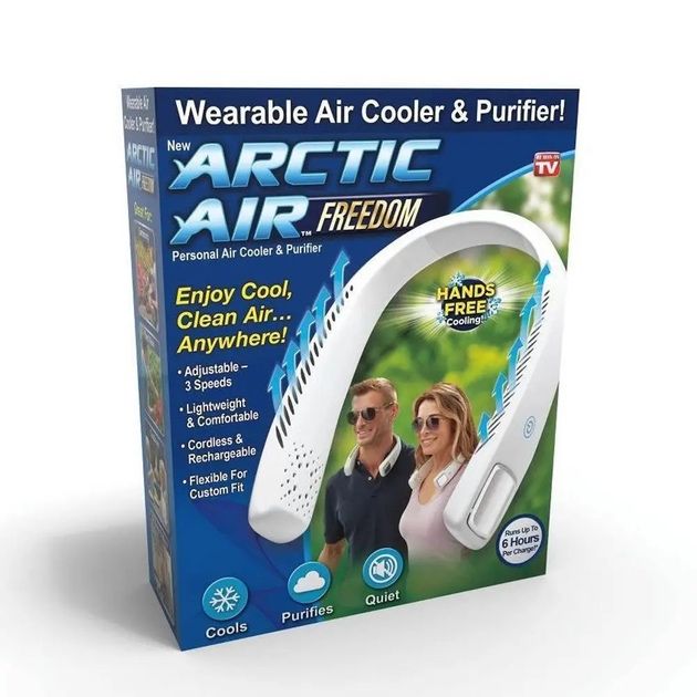 Вентилятор на шию Arctic Air з USB та акумулятором