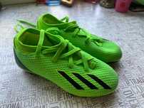 Бутсы adidas X Speedportal.3 FG Junior - зеленый 28размер