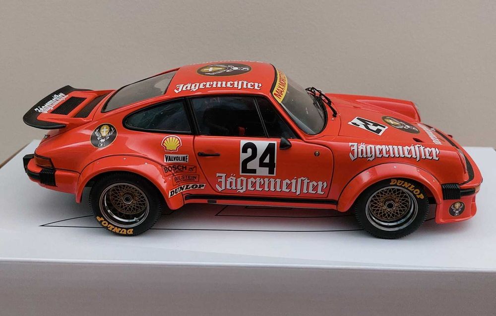 Miniatura Porsche 934 RSR #24 Jagermeister 1976 EXOTO 1:18