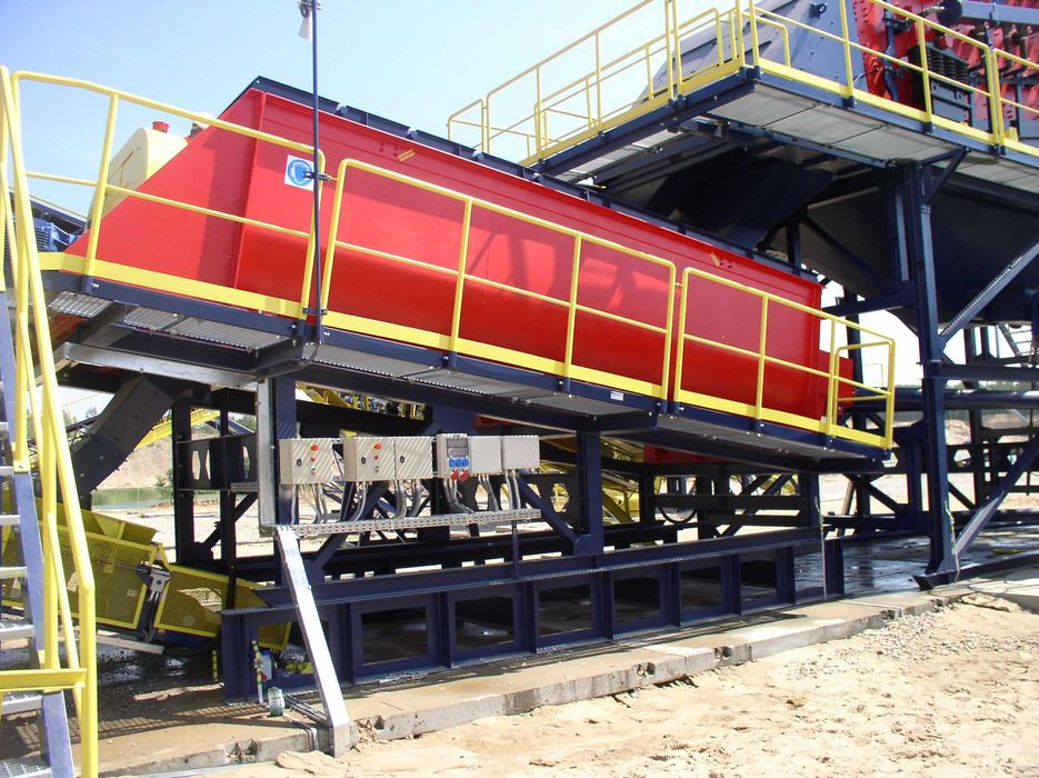 Przesiewacz przenośnik odwadniacz płuczka kosz konstrukcje stalowe