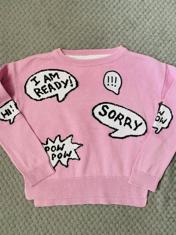 Rozowy sweterek reserved
