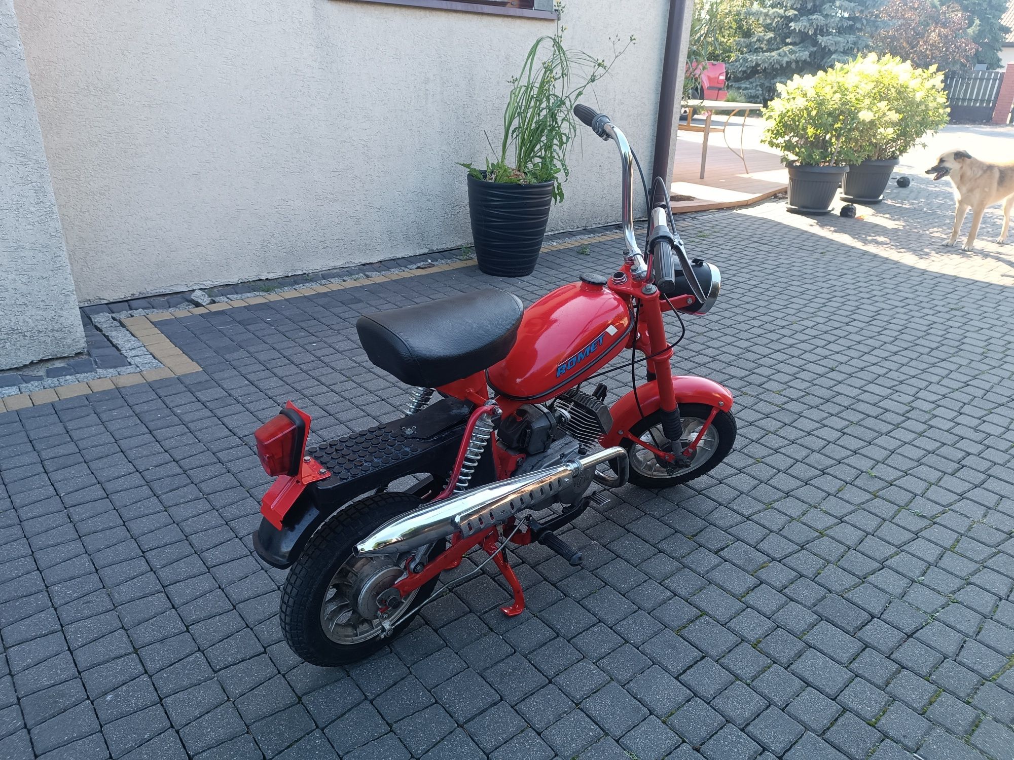 Motorynka Romet pony zamiana zamienię motocykl quad cross prl auto bus