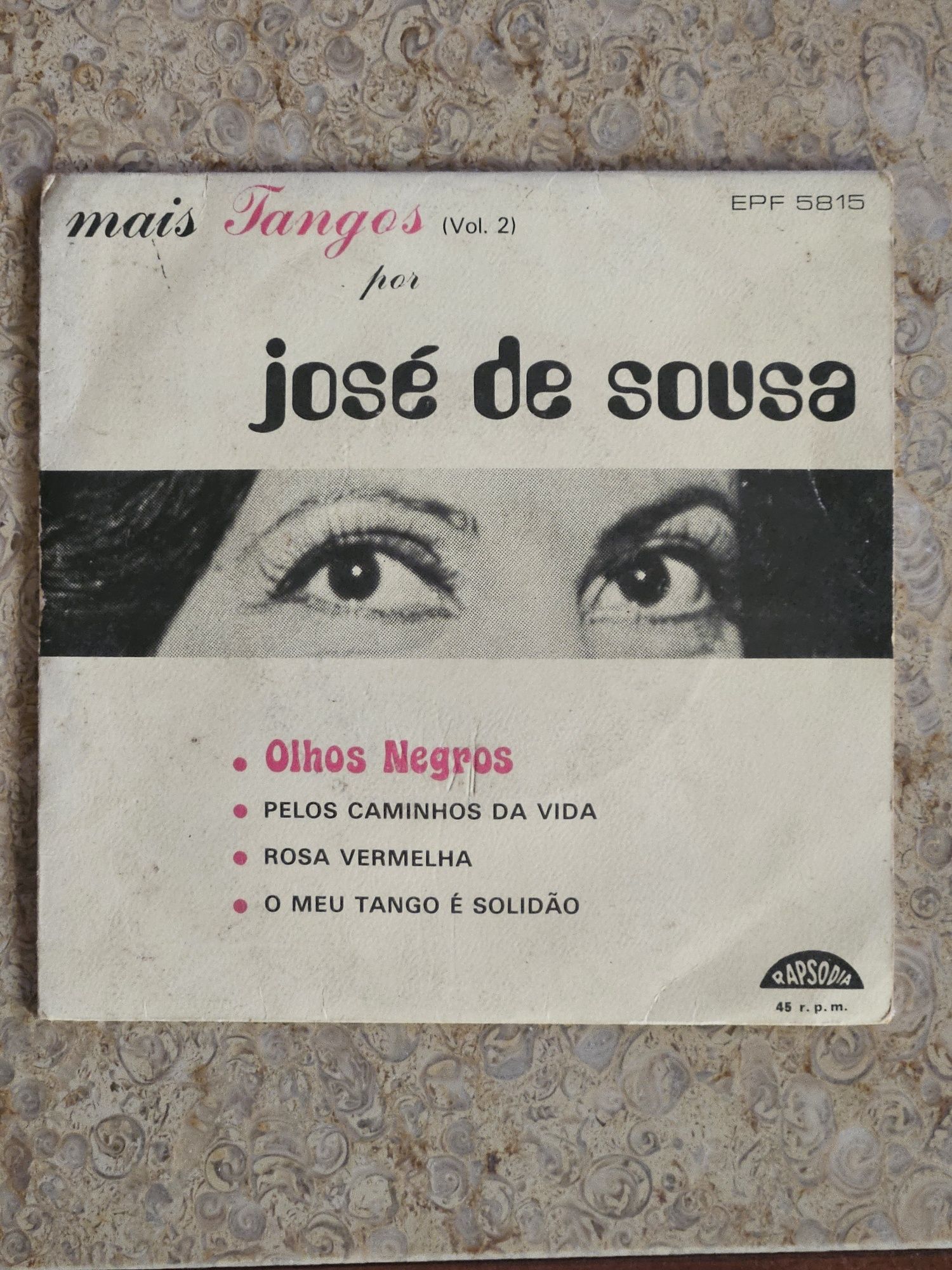 LPs singles Babe, Kelly Marie, José De Sousa, Sérgio E Madi
