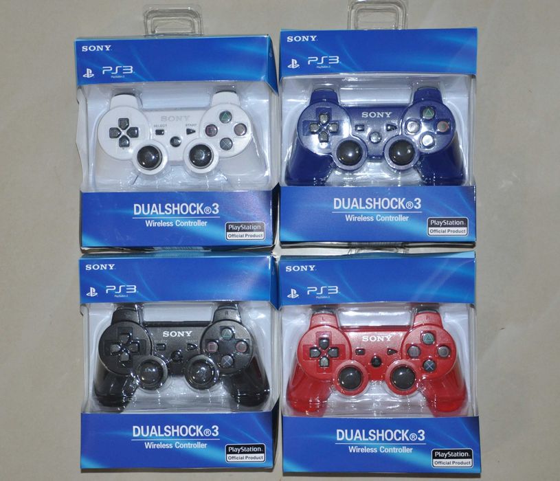 Геймпад ps3 беспроводной джойстик для пс3 ПК с вибрацией белый