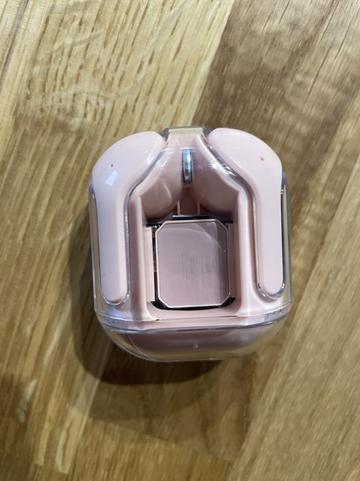 Sluchawki bluetooth różowe