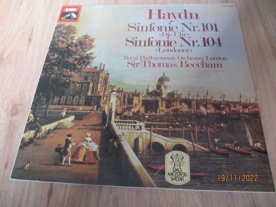 płyta winylowa - Haydn, Thomas Beecham ‎– Symphonien Nr. 101 Nr. 104