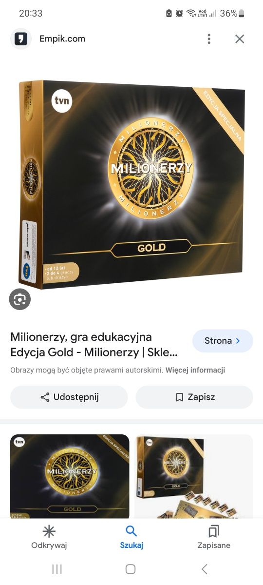 Gra milionerzy Gold