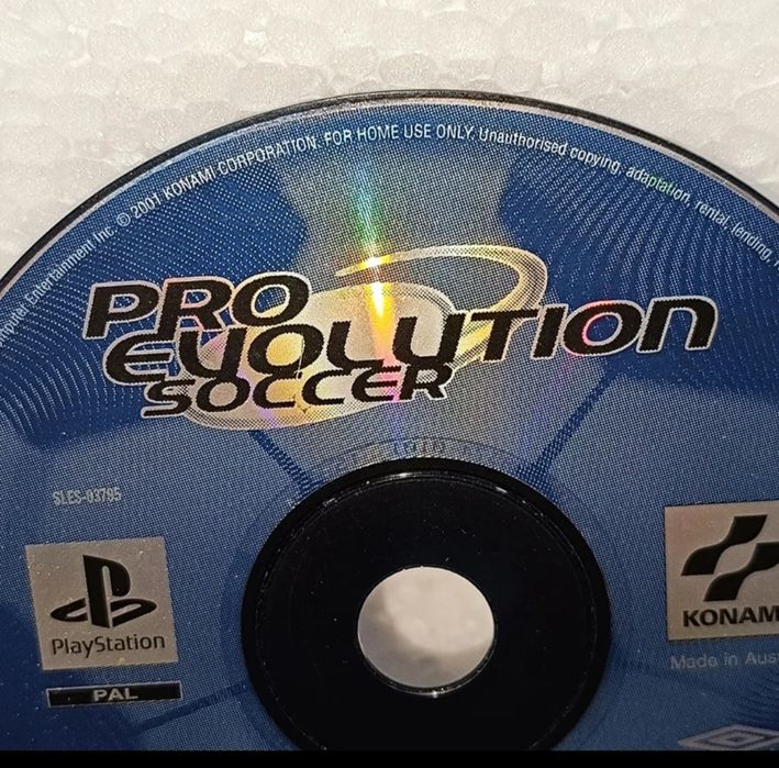 Pro Evolution Soccer PS1 Sony Playstation 1 PAL