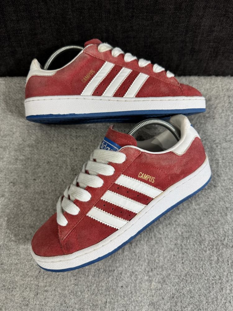 Adidas Campus 2005 Vintage OG 00s red suede rare 36 sneakers buty