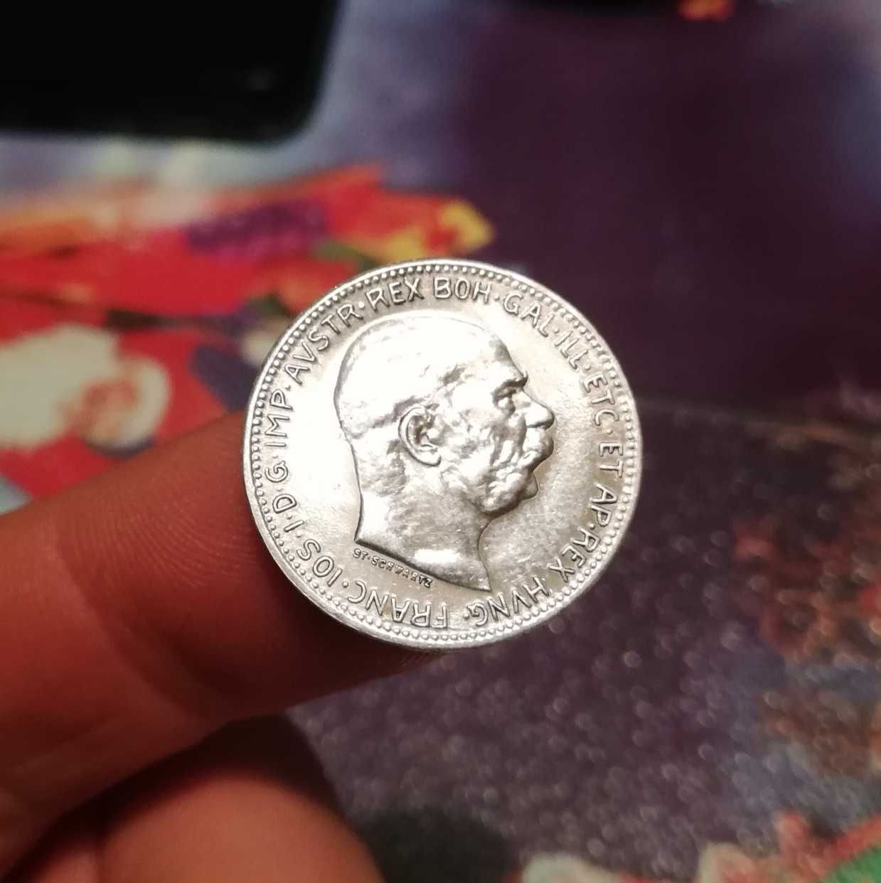 1 korona srebro 1915