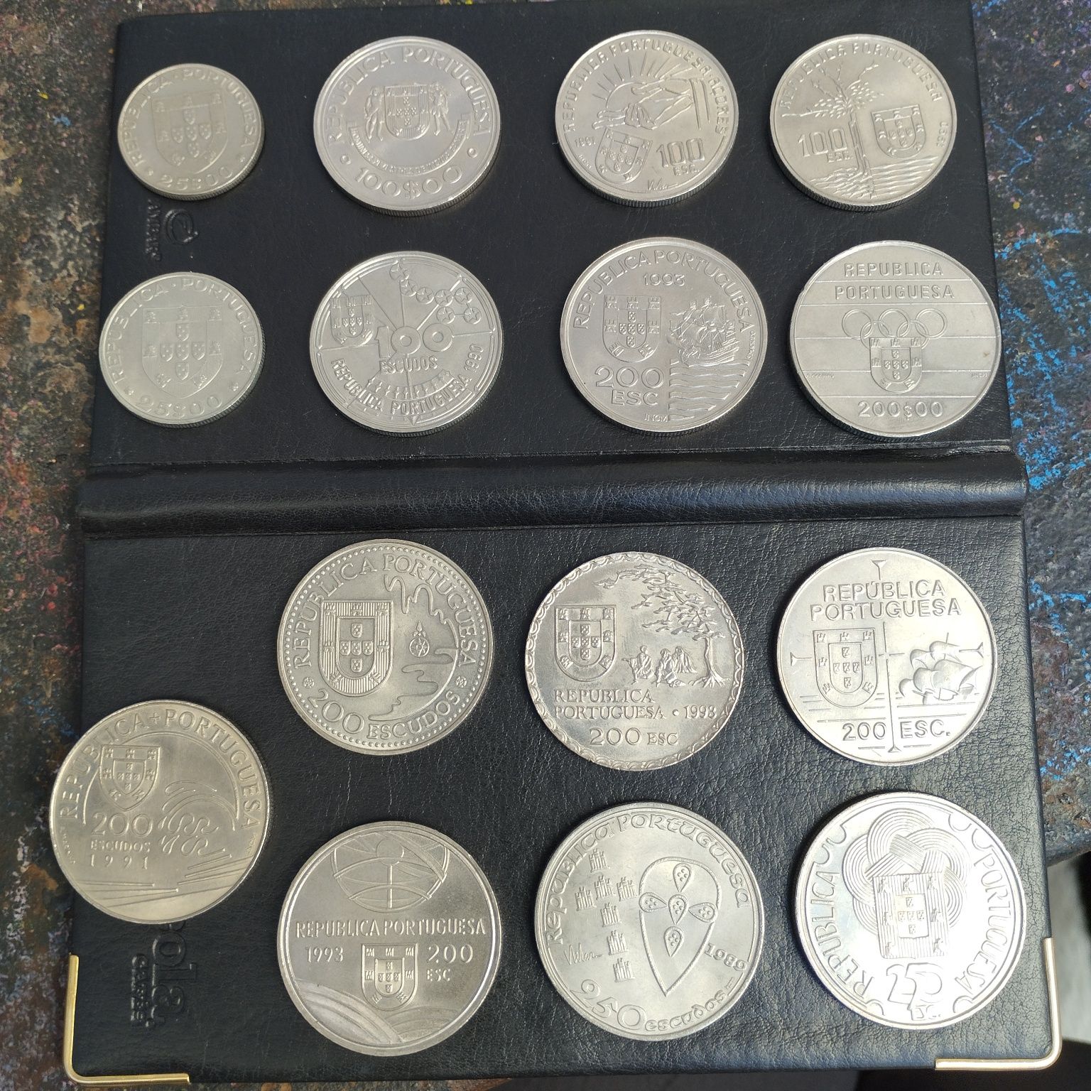 Lote de 15 moedas