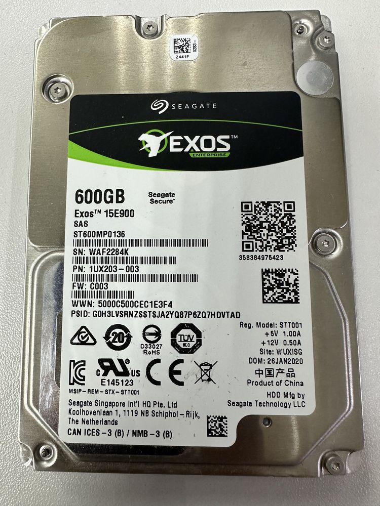 Жесткий диск Seagate Exos 15E900