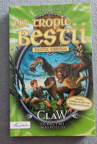 Książka przygodowa Na tropie bestii Adam Blade.