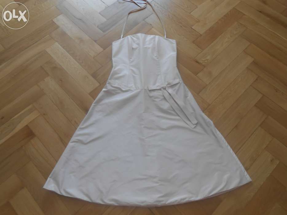 Sukienka koktajlowa Nicola Anne r 38 M blady roz