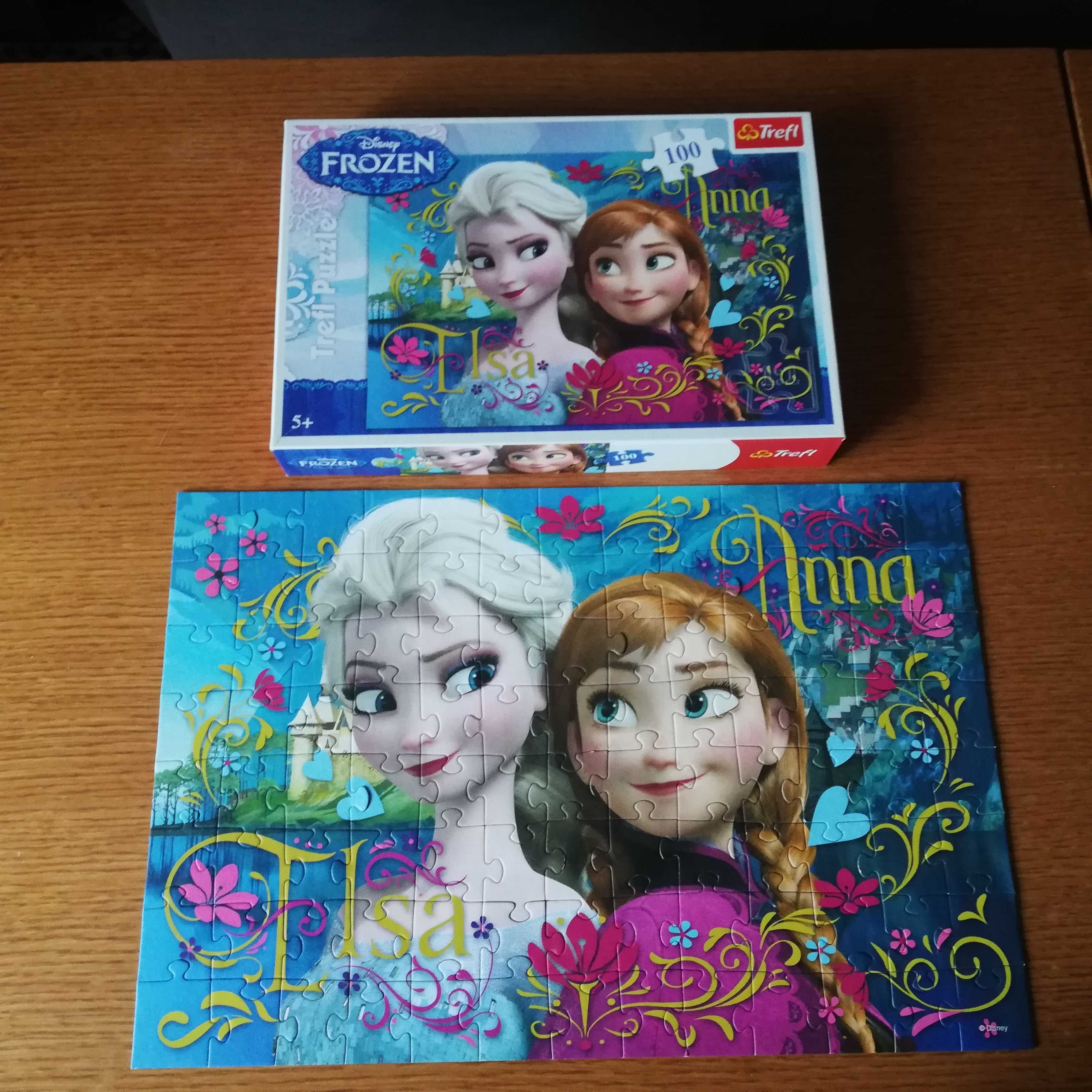 Puzzle Anna i Elza 100 szt