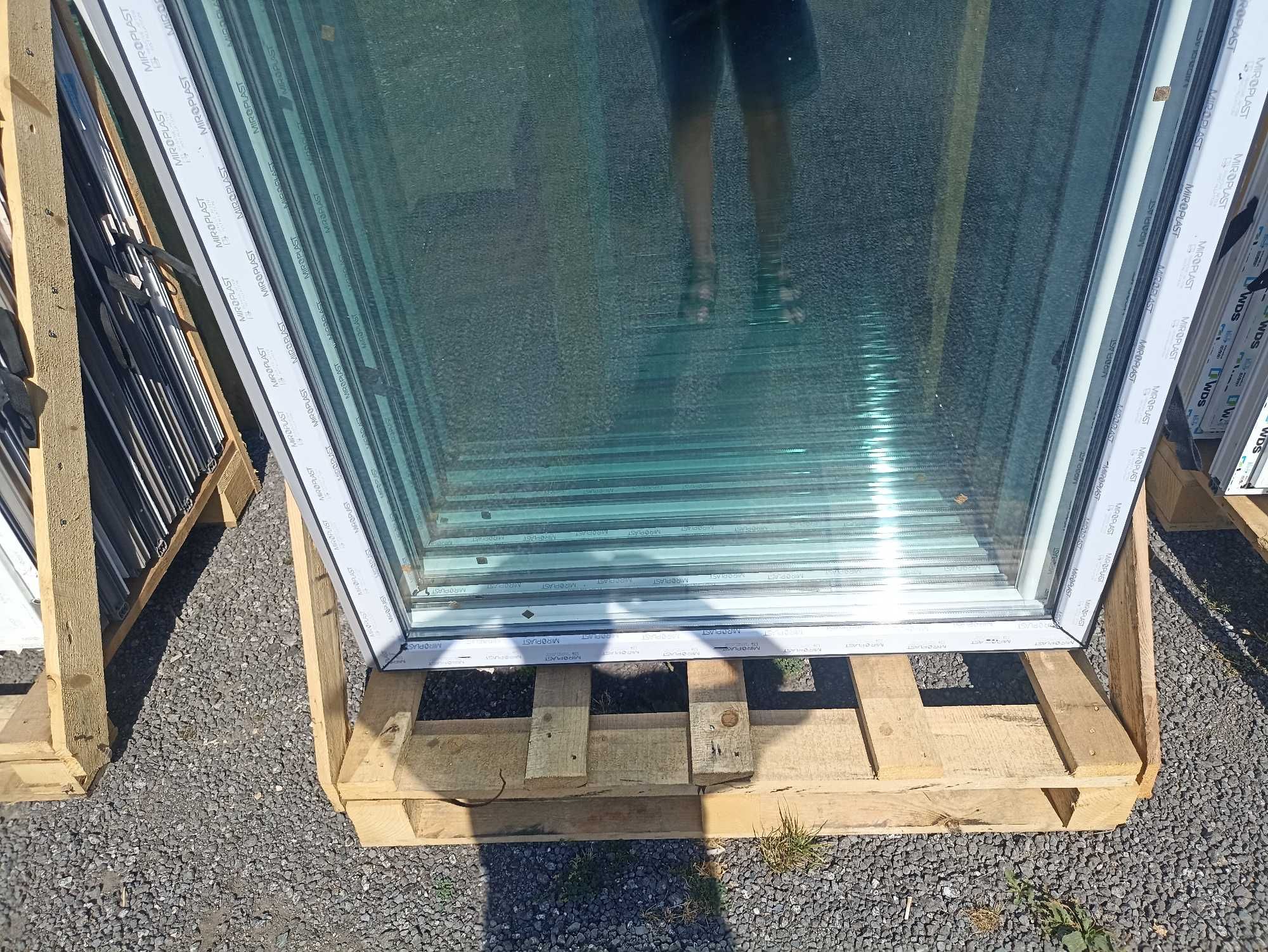 Okno pcv fix 120/200 antracyt