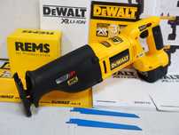 Pila szablasta DEWALT DW 937-14,4v +bateria rems 12v 3ah +noze