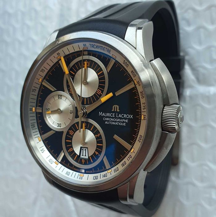Zegarek Męski Maurice Lacroix Pontos Automatic Chronograph Titanium