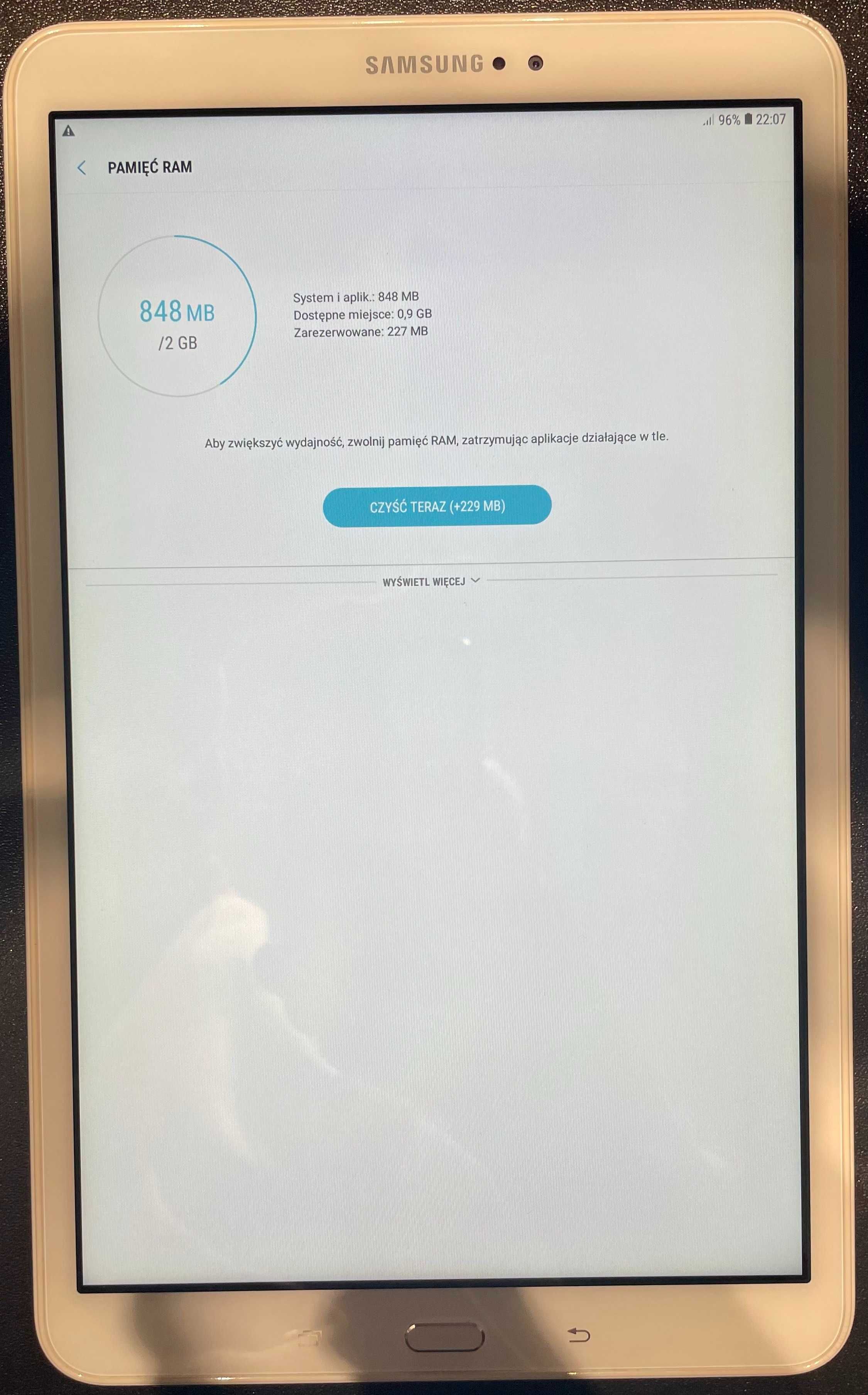 Tablet Samsung T585 Galaxy Tab A 2GB 16GB 10'' LTE