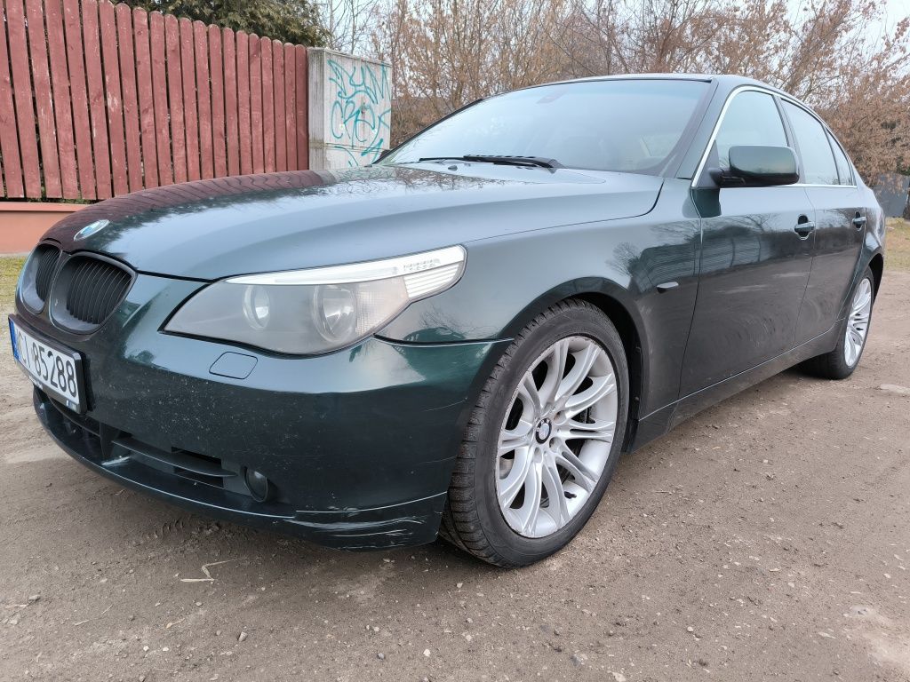 BMW E60 2.2 Benzyna/Automat/2004r./Angilk/Zarejestrowany/Sedan