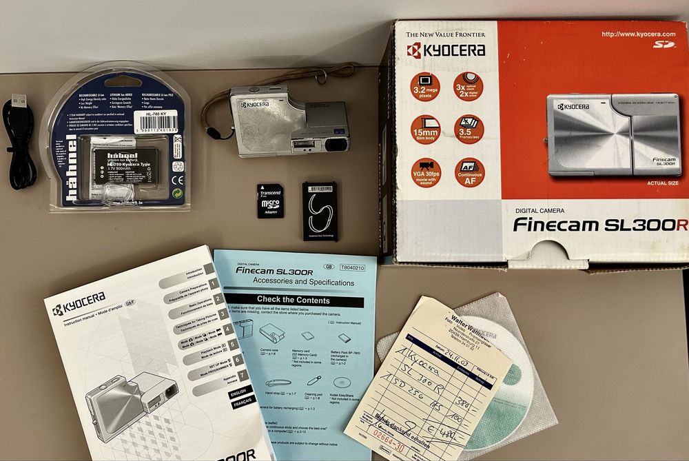 РІДКІСНИЙ Kyocera Finecam SL300R