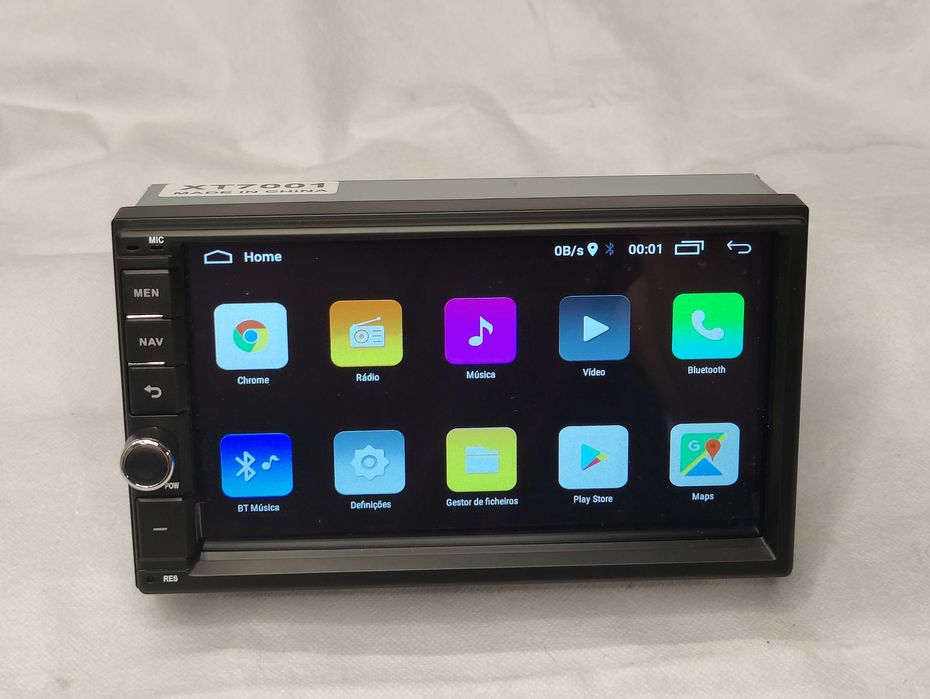 Rádio 2 DIN Android 13 Botões físicos – RDS GPS WIFI  2GB RAM