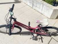 Bicicleta crianca Rosa