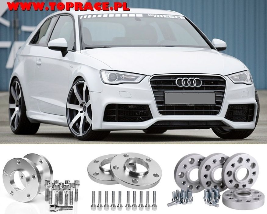 DYSTANSE ADAPTERY DO kół 5x100 5x112 VW Audi A4 A6 A8 A5 - NOWE!