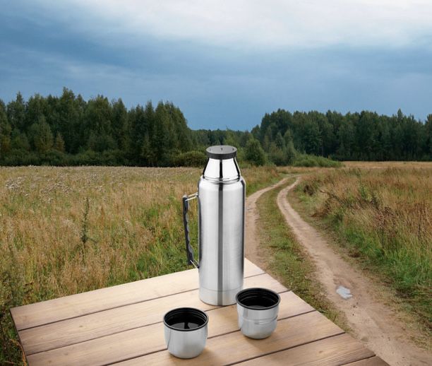 Термос crivit 1 л з нержавіючої сталі