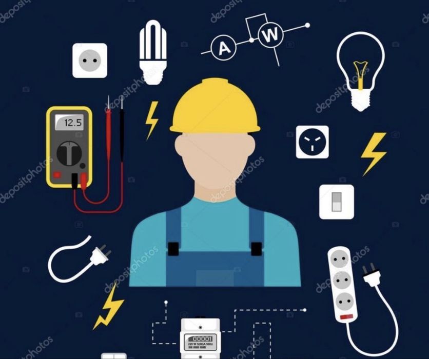 Послуги електрика/та різні інші роботи