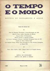 O Tempo e o Modo, N.º 36 (1966)